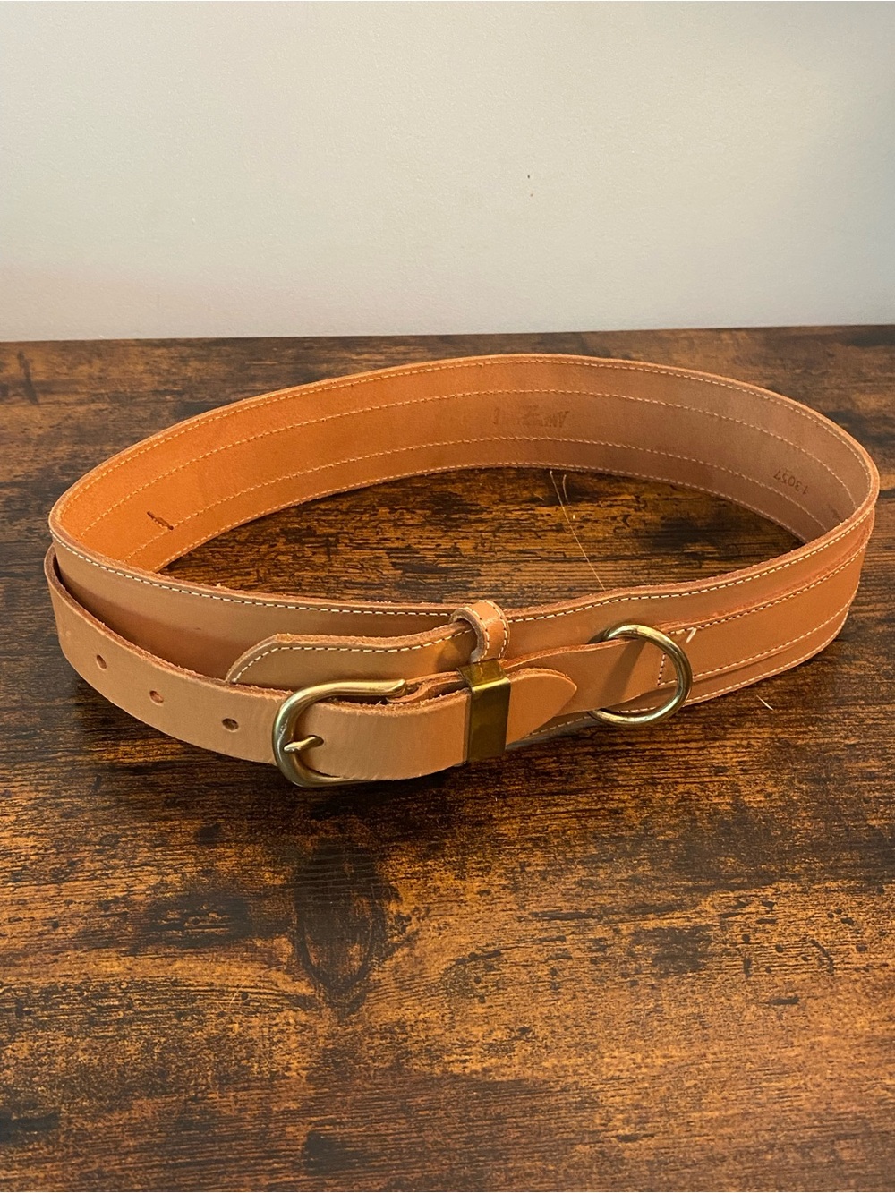 American Eagle Saddle Leather Belt